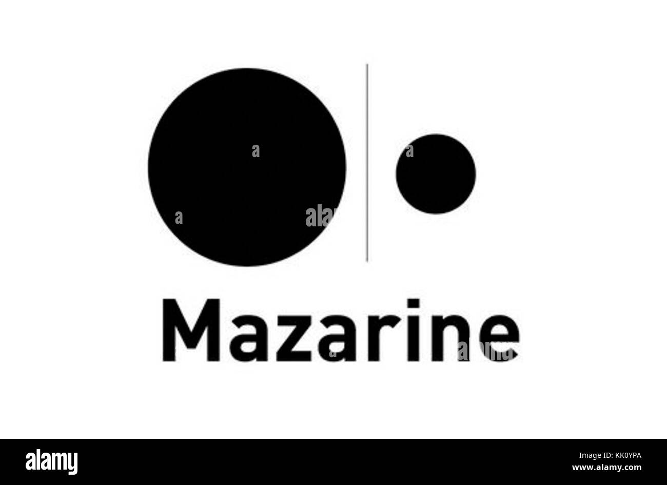 Logo de Mazarine Foto Stock