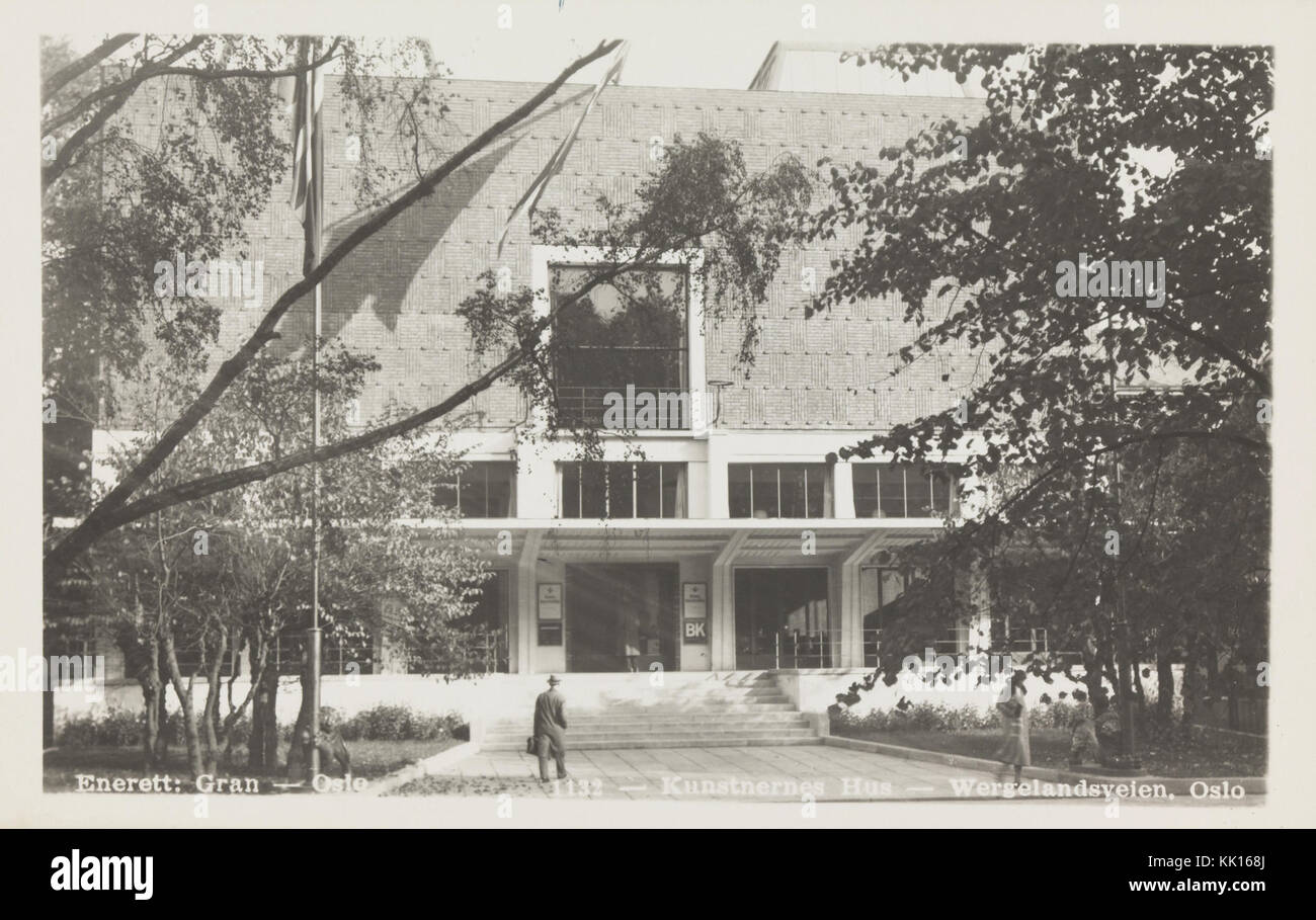 1132 Kunstnernes Hus Wergelandsveien, Oslo n. nb digifoto 20151102 00115 bldsa PK11977 Foto Stock