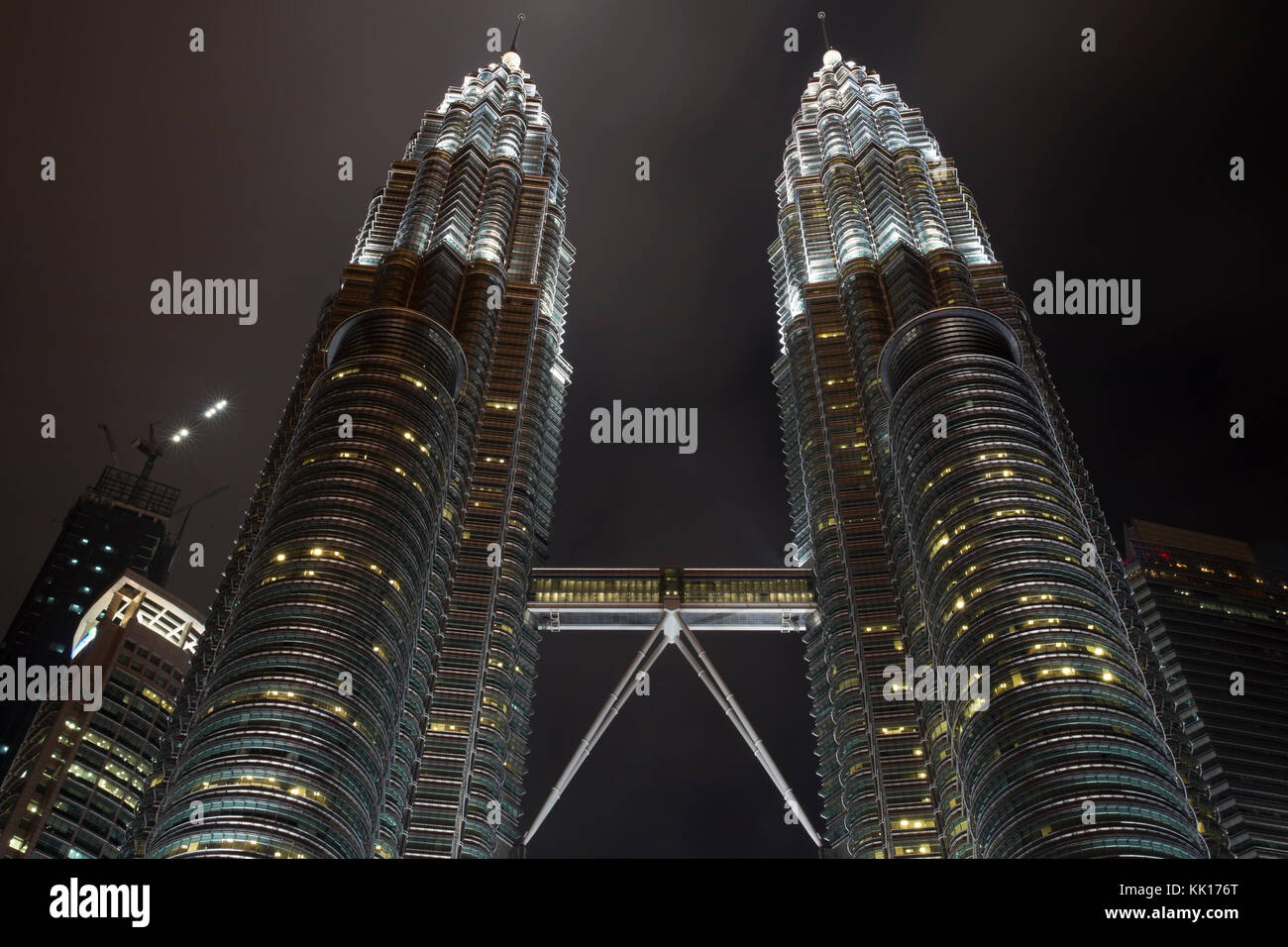 Petronas Towers Kuala Lumpar Foto Stock