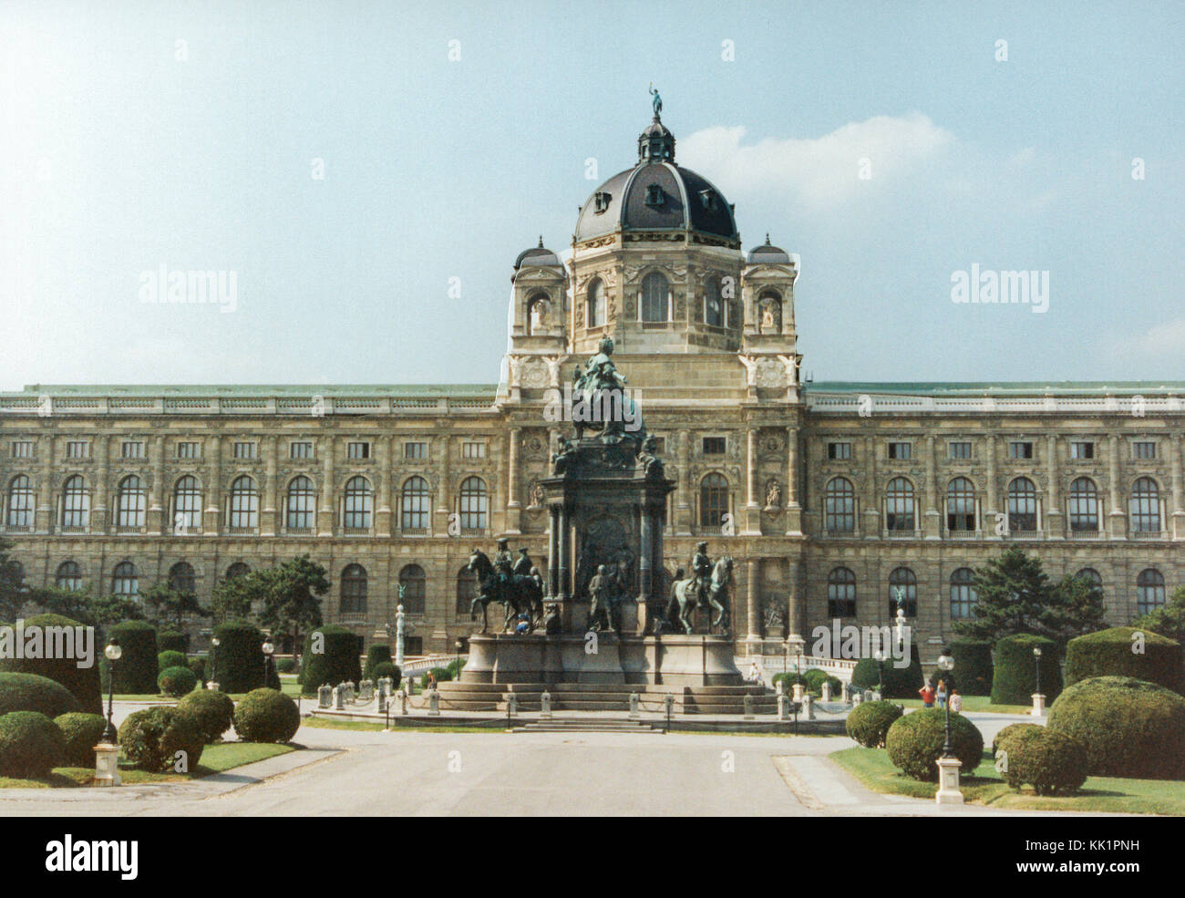 Vienna Austria museo di storia dell'arte aperto 1891 2014 Foto Stock