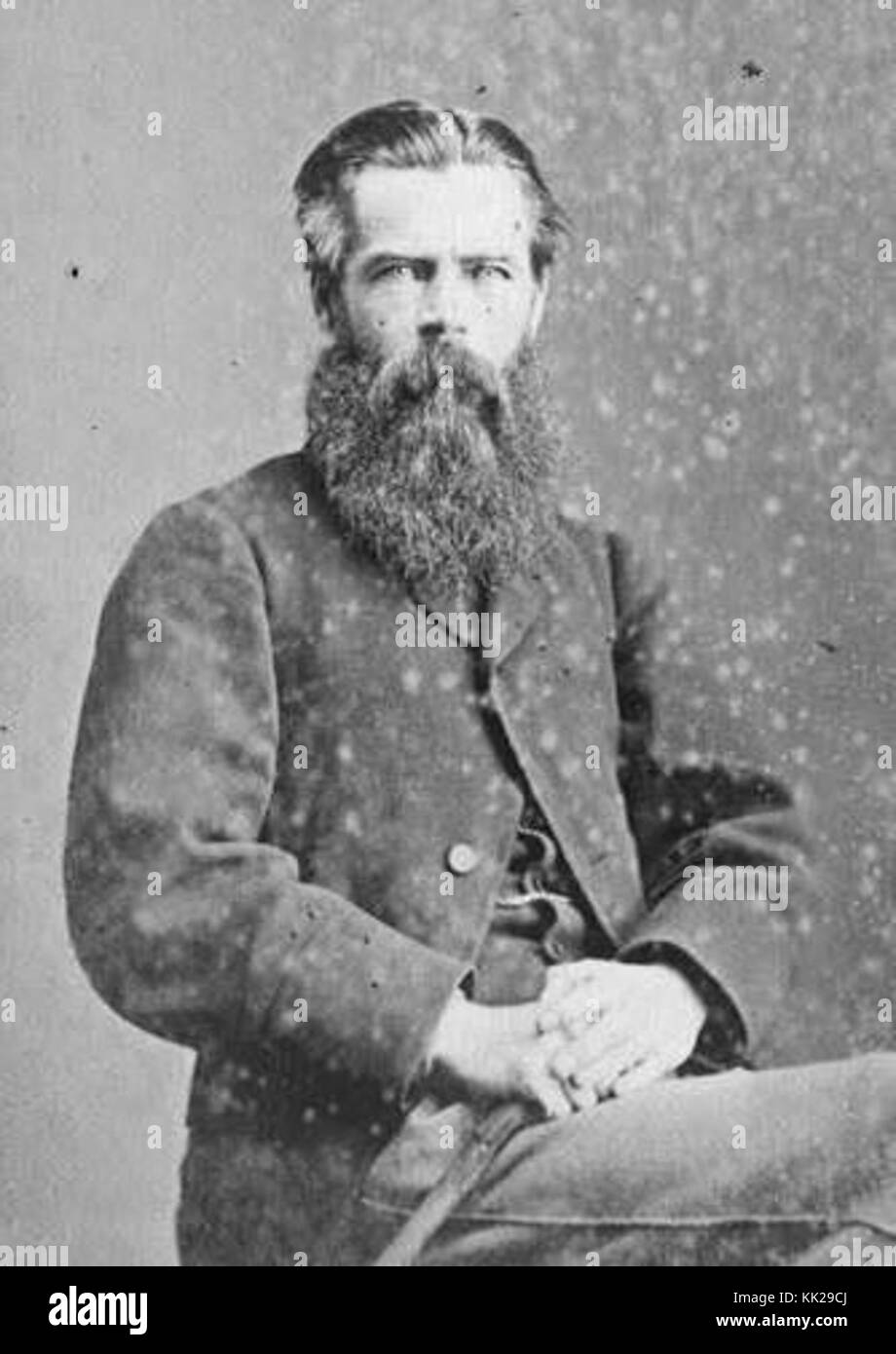 George Stoddart Whitmore, un agricoltore e politico neozelandese, che ha servito come membro del Parlamento neozelandese. Foto Stock