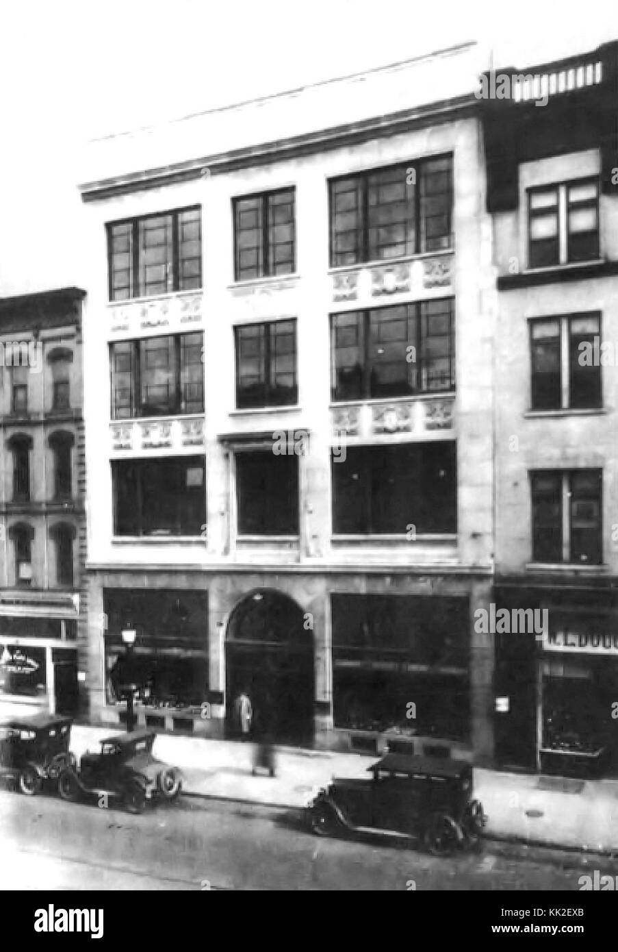 1927 M S giovani Edificio 740 Hamilton Street Allentown PA Foto Stock