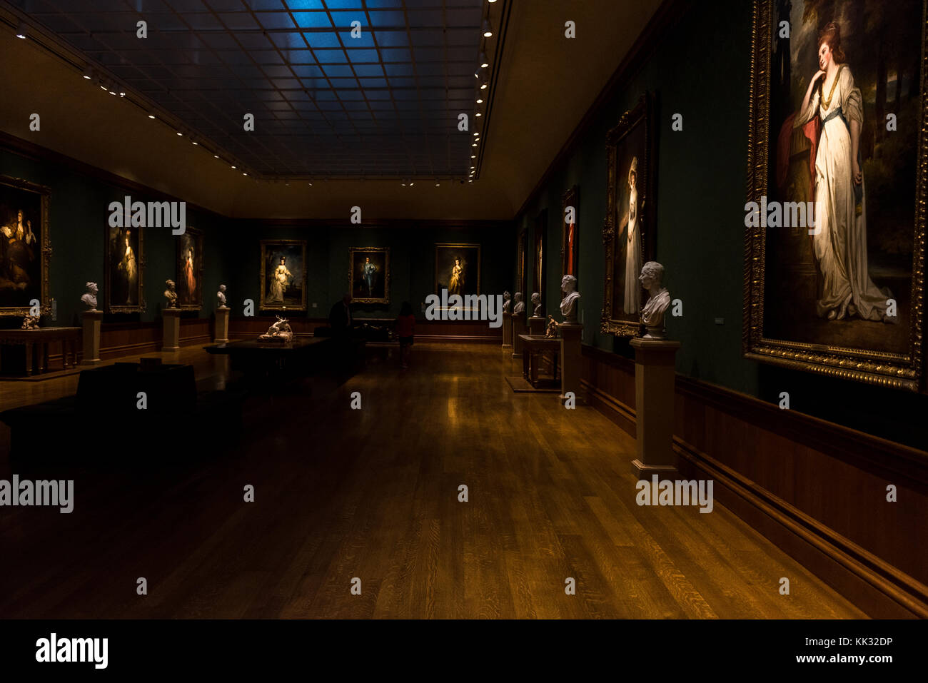 Los Angeles, USA – 6 ottobre 2016: Thornton Portrait Gallery presso la Huntington Art Gallery. Biblioteca Huntington, collezioni d'arte e giardino botanico Foto Stock