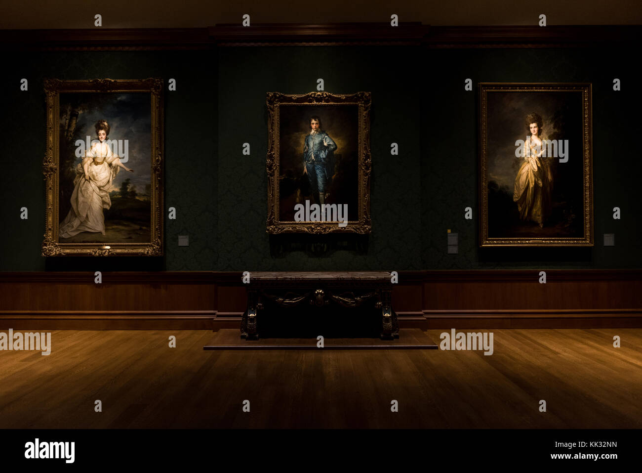 Los Angeles, USA – 6 ottobre 2016: Thornton Portrait Gallery presso la Huntington Art Gallery. Biblioteca Huntington, collezioni d'arte e giardino botanico Foto Stock