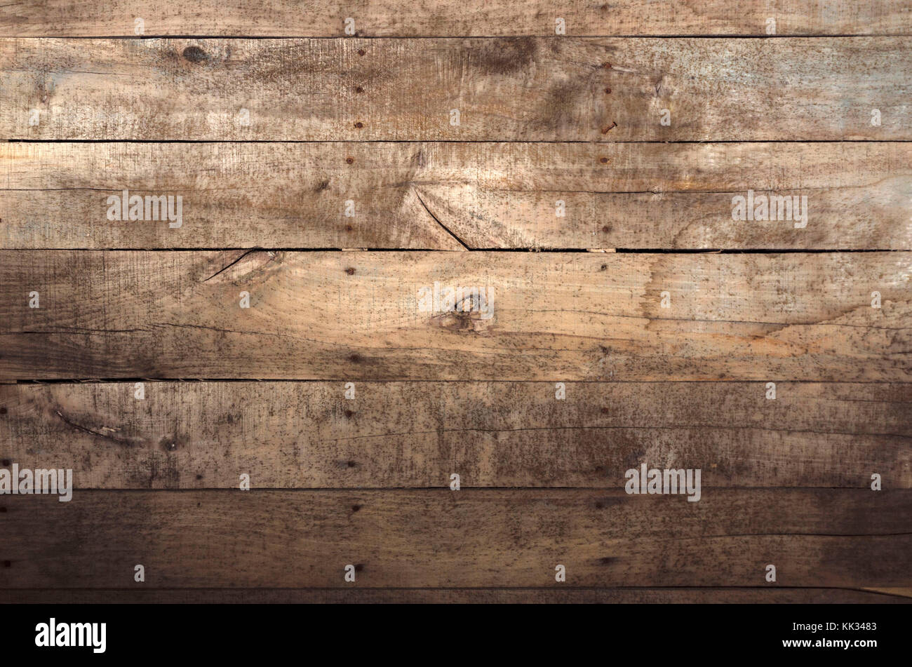 Invecchiato in legno parete tapparella Foto Stock