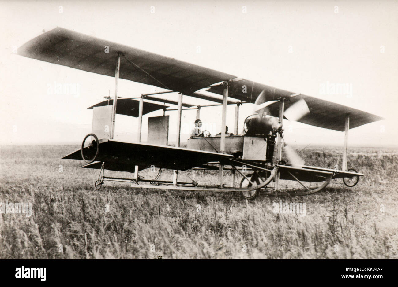 Le Breguet AV 15 aeromobili, 1909 Francia Foto Stock