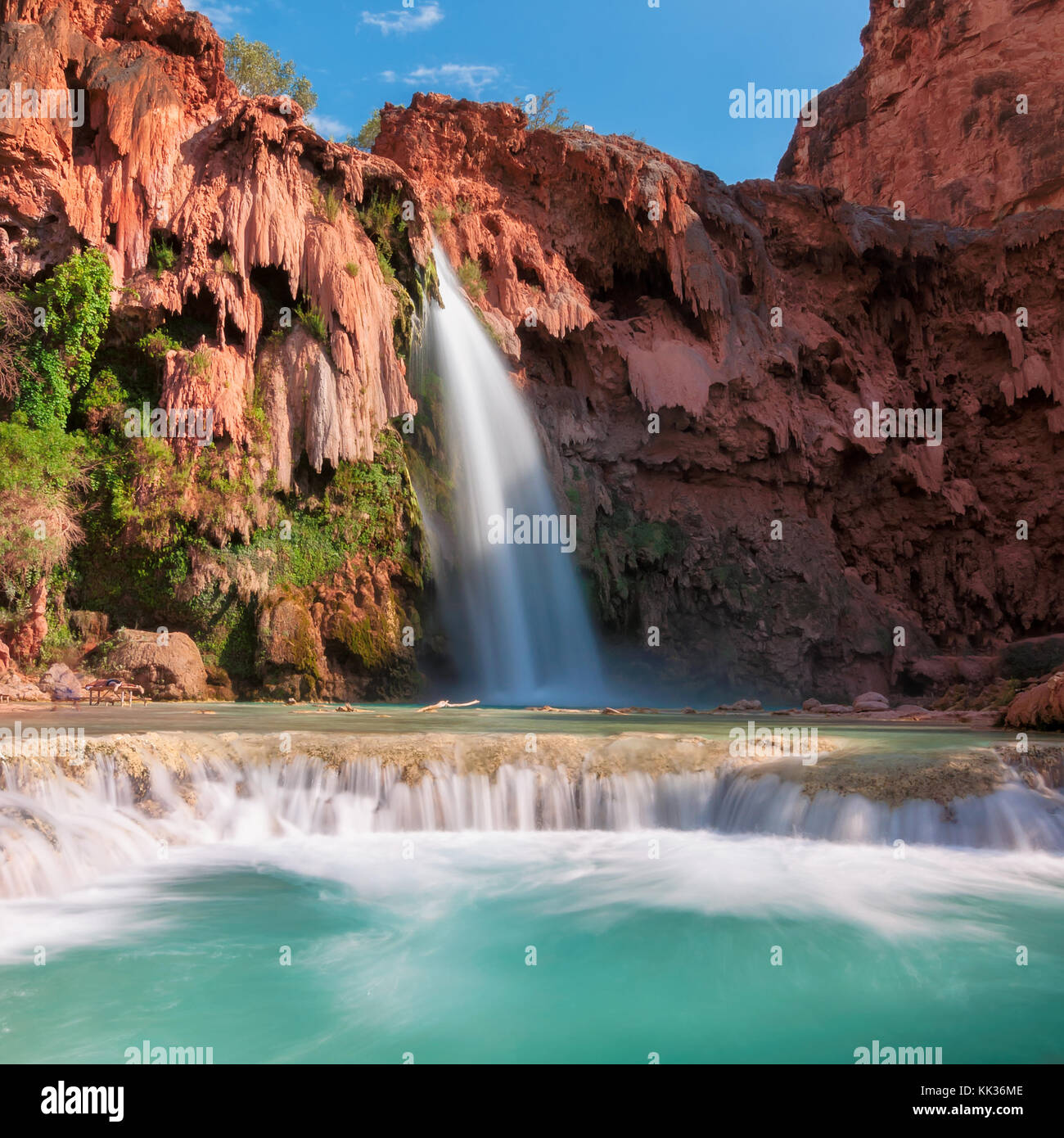 Bellissimo havasu falls, Arizona Foto Stock