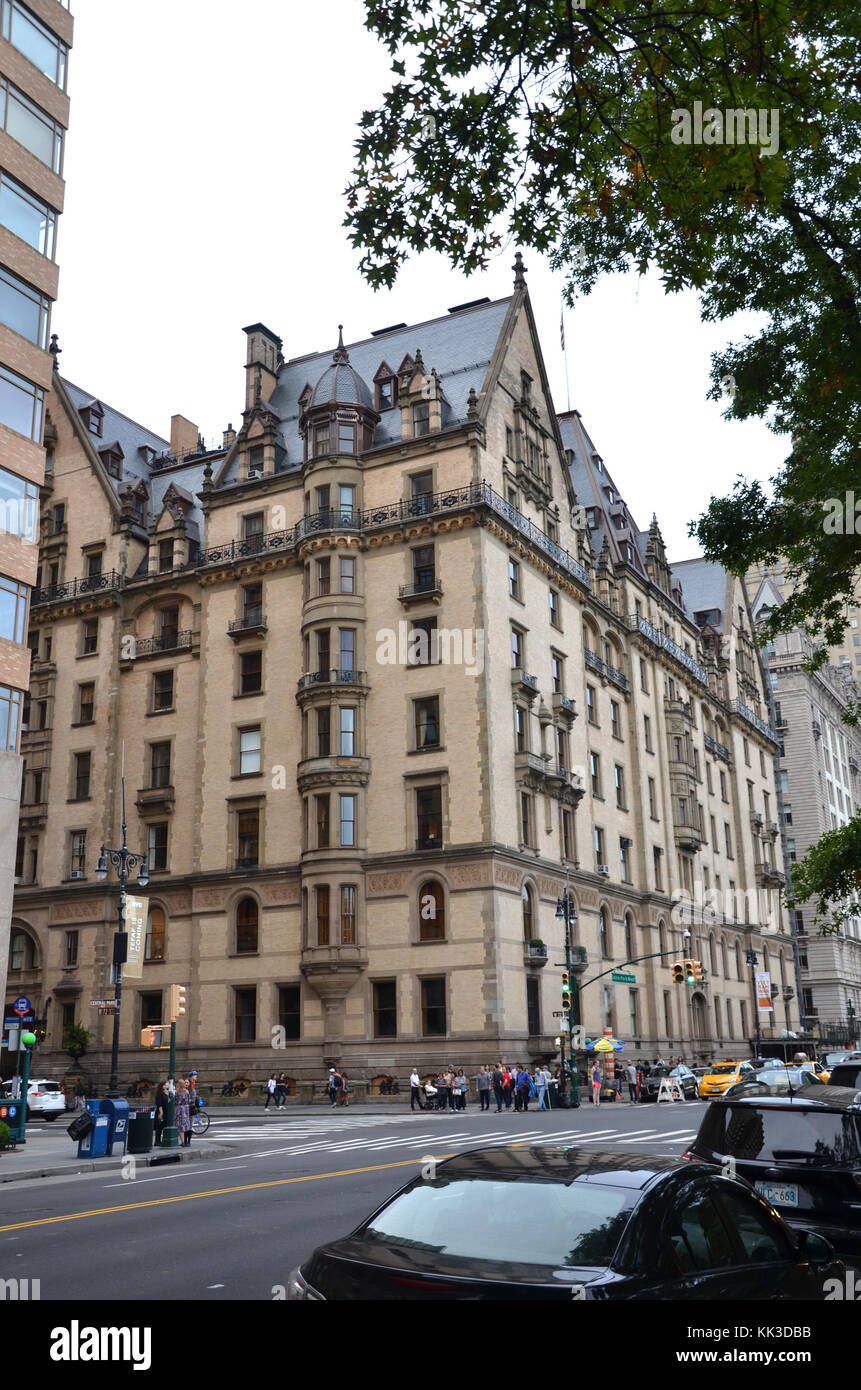 Dakota Building 1 W 72st New York City Foto Stock