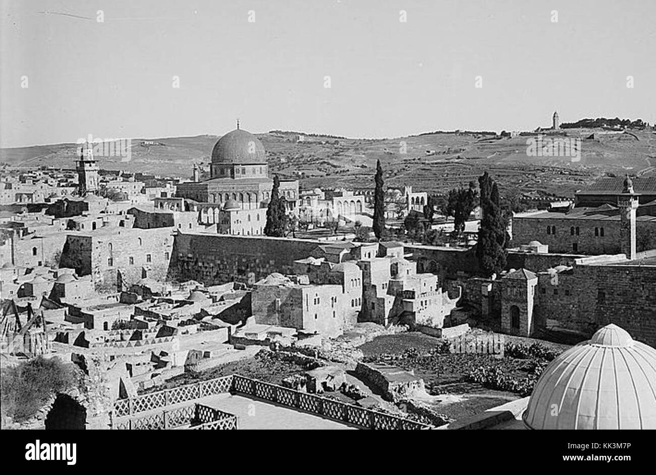 Quartiere marocchino Muro Occidentale di Gerusalemme vecchia Foto Stock