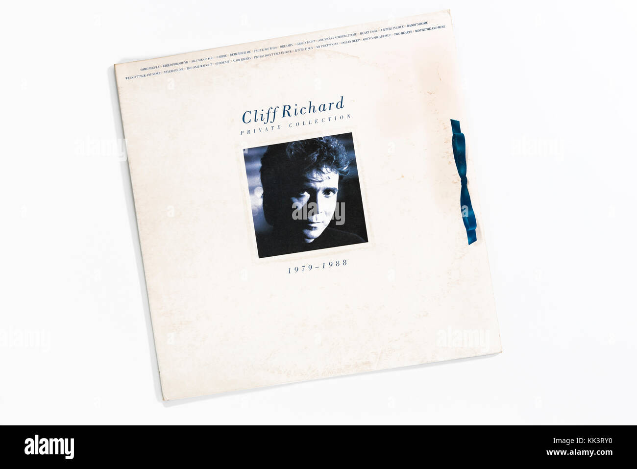 Cliff Richard, collezione privata, copertina, 1988. Foto Stock