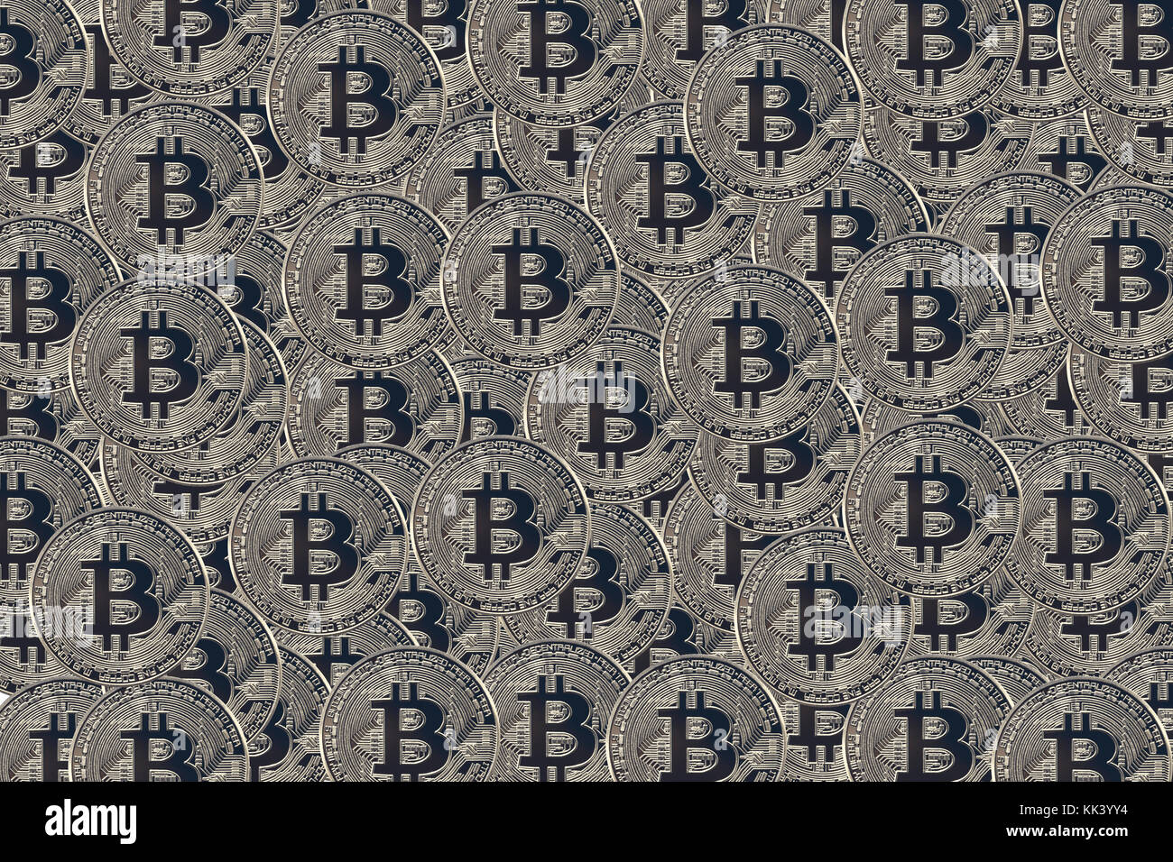 Bitcoin Symbolphoto Foto Stock