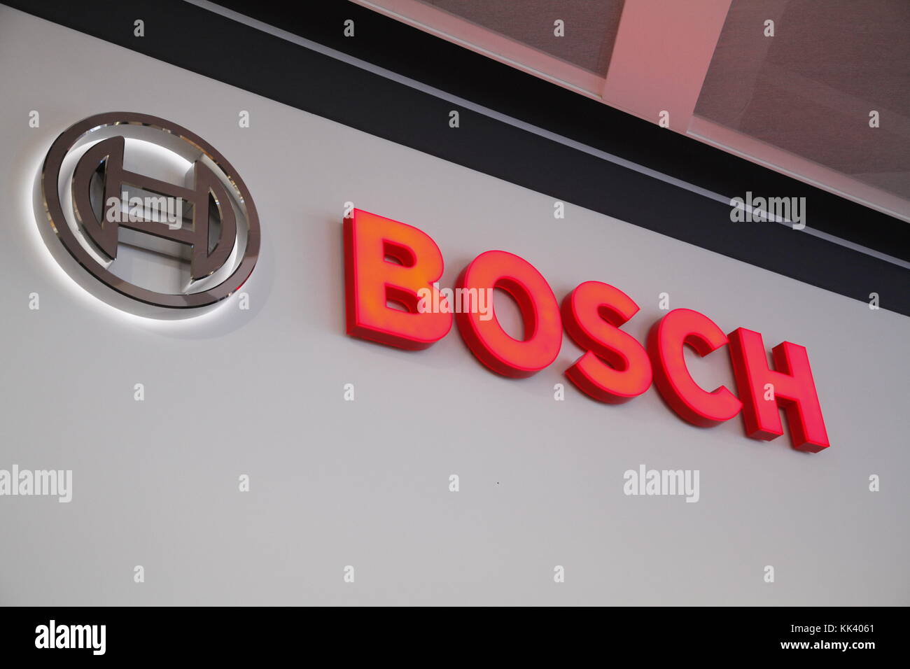 Etichetta di Bosch Foto Stock