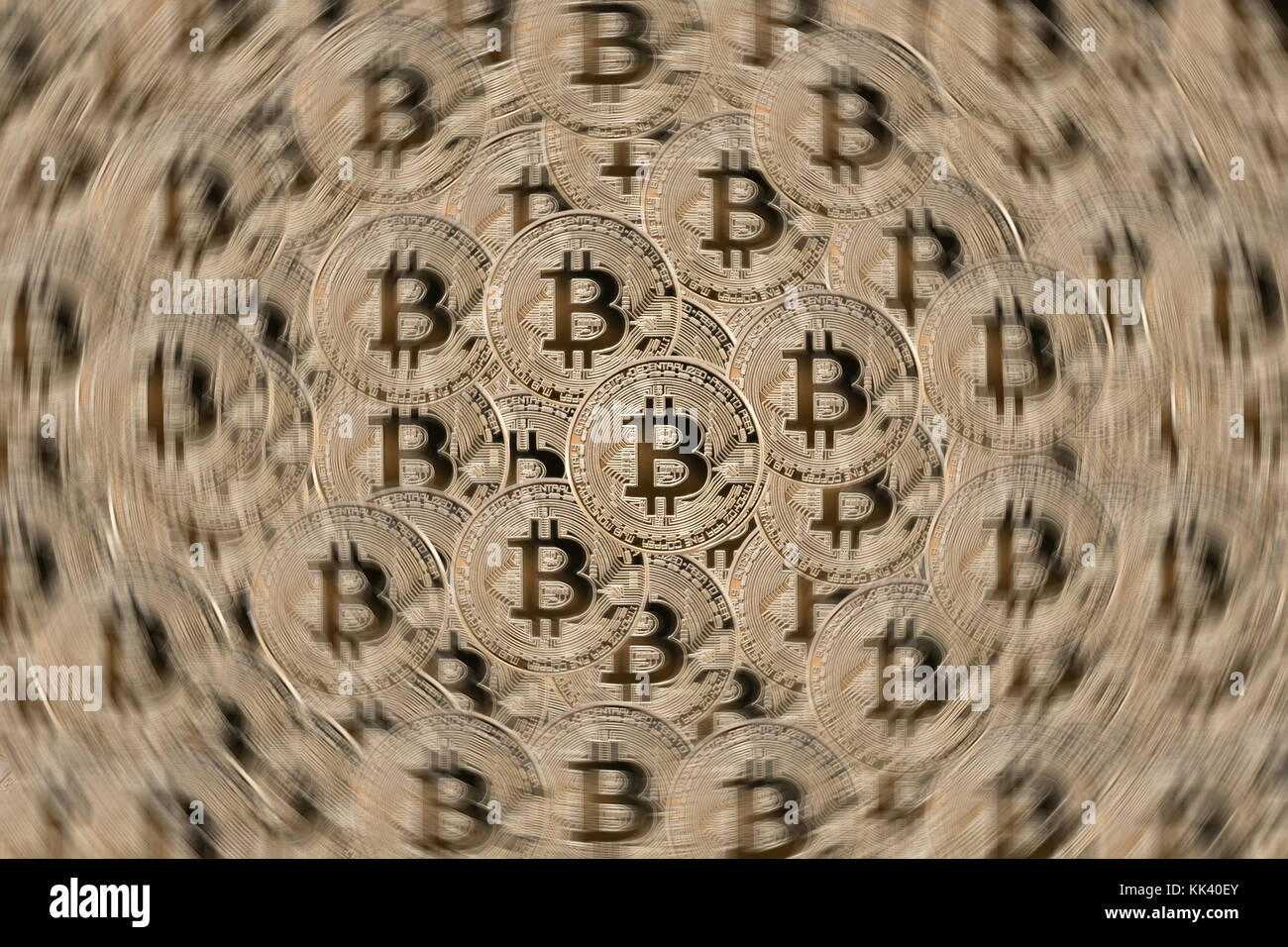 Bitcoin symbolphoto Foto Stock