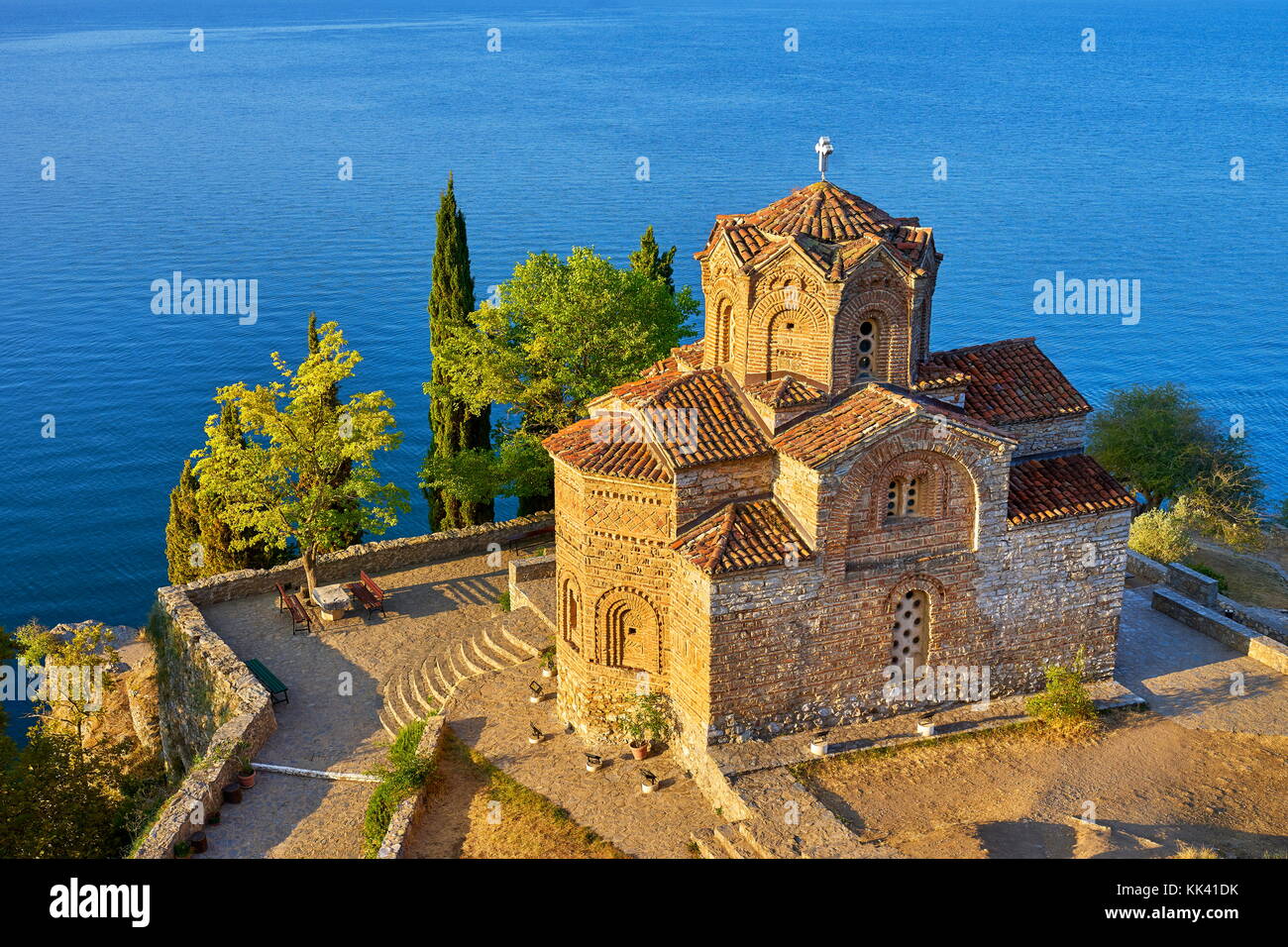 Chiesa di San Giovanni a Kaneo, Ohrid Macedonia, UNESCO Foto Stock