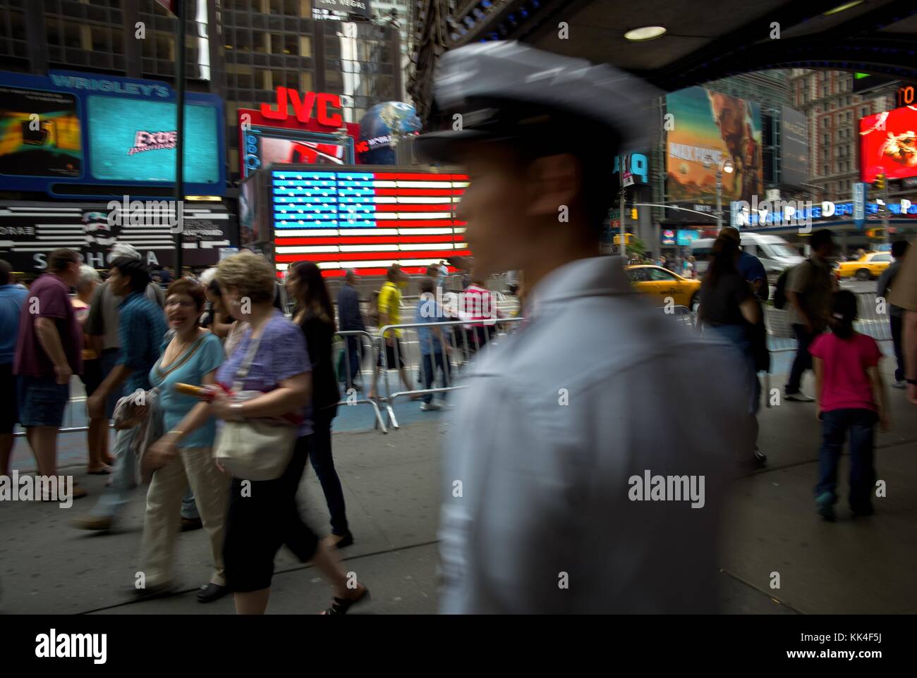 Foto di New York Street - 25/05/2012 - - Times Square, per permesso - Sylvain Leser / le Pictorium Foto Stock