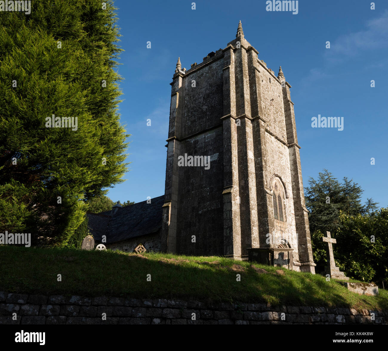 St Mewan Chiesa Parrocchiale, St Mewan, Cornwall, Regno Unito Foto Stock