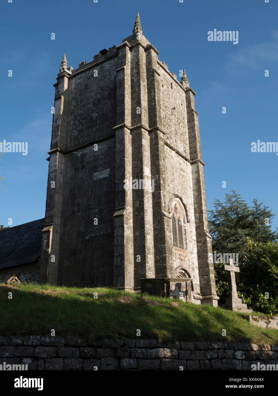 St Mewan Chiesa Parrocchiale, St Mewan, Cornwall, Regno Unito Foto Stock