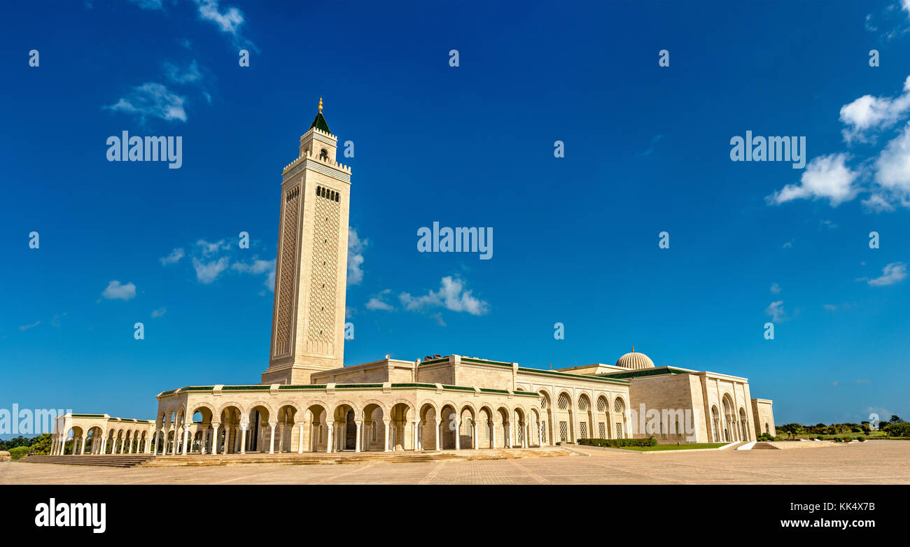 Malik ibn anas moschea di Cartagine, Tunisia Foto Stock