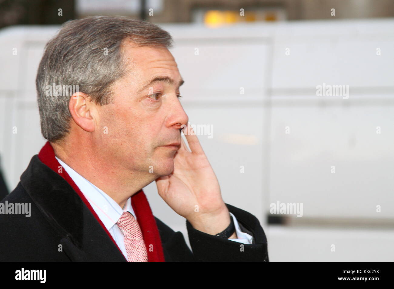 Nigel Farage a Westminster il 5 dicembre 2012. DEPUTATO AL PARLAMENTO EUROPEO. DEPUTATI AL PARLAMENTO EUROPEO. Politica britannica. Politici britannici. Pagina del portfolio Russell Moore. Foto Stock