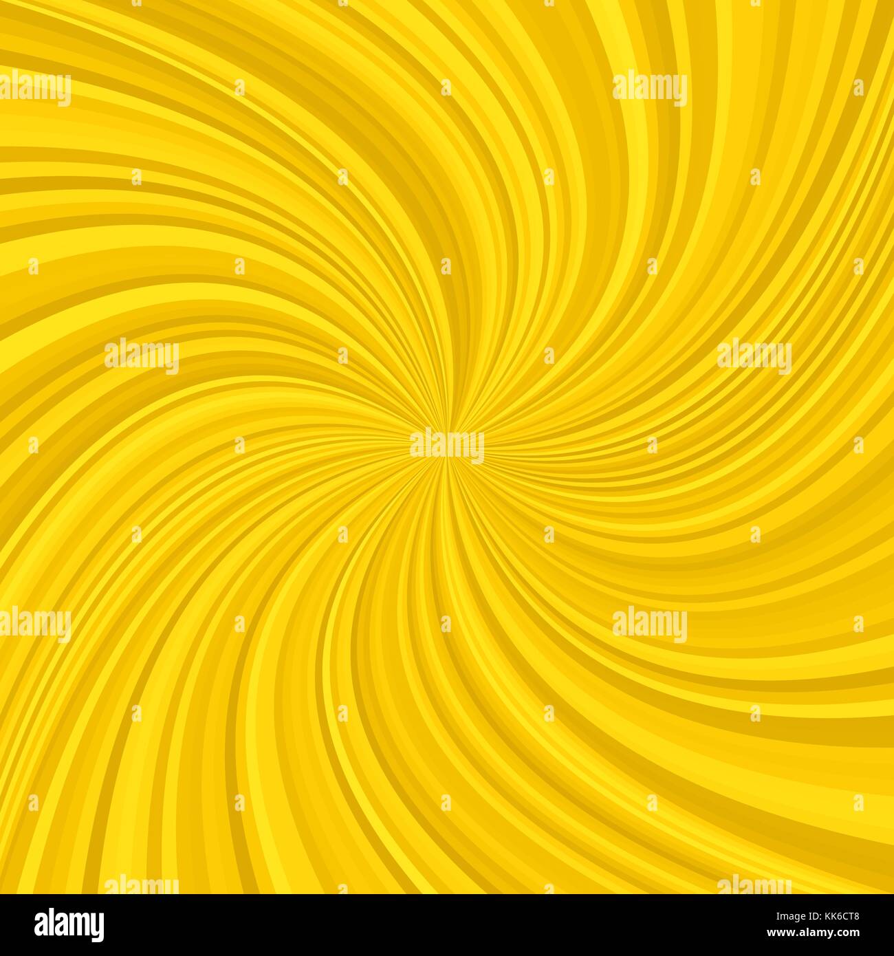 Golden astratto sfondo a spirale Illustrazione Vettoriale