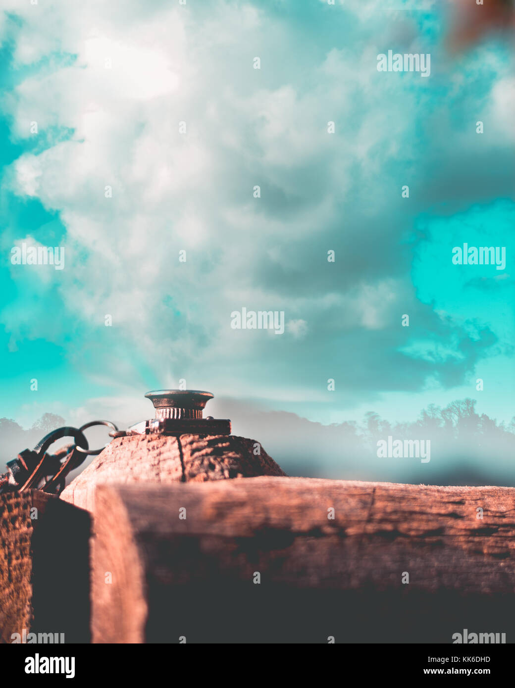 E l idea e la giusta attrezzatura Foto Stock