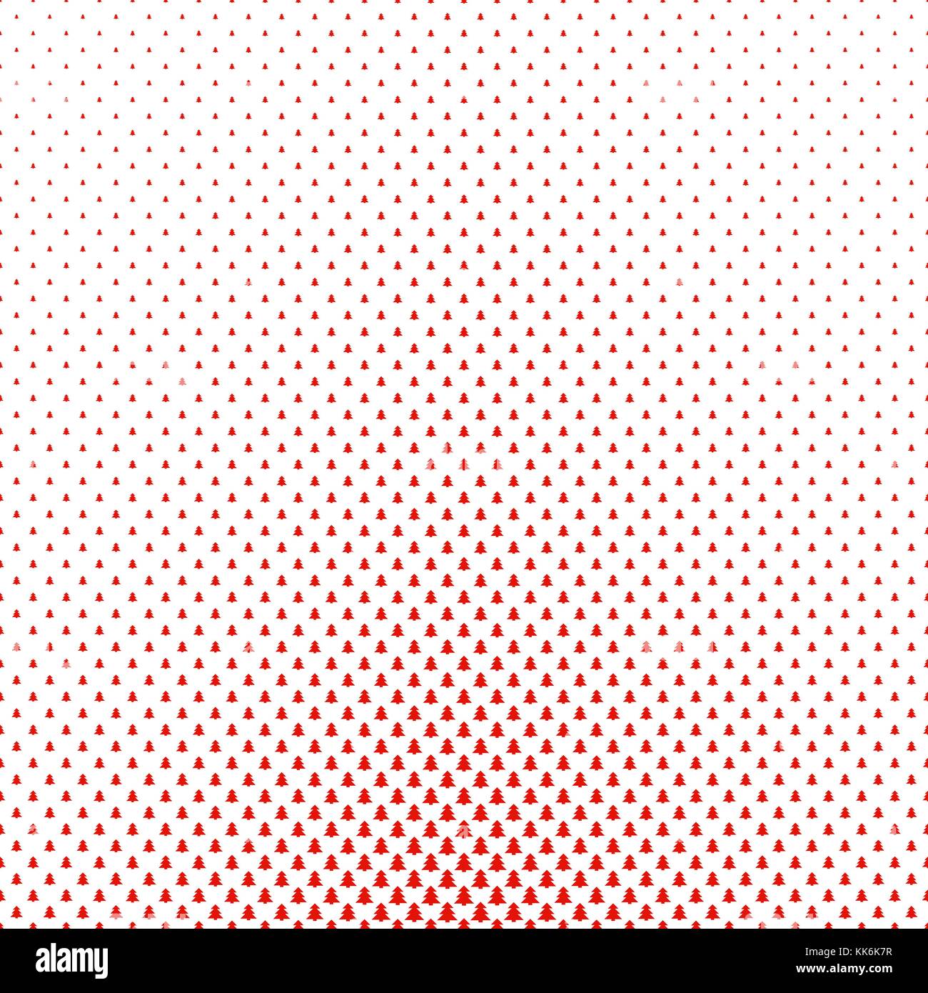 Geometrica semplice pineta pattern di sfondo - stagionale del vettore grafico di decorazione Illustrazione Vettoriale