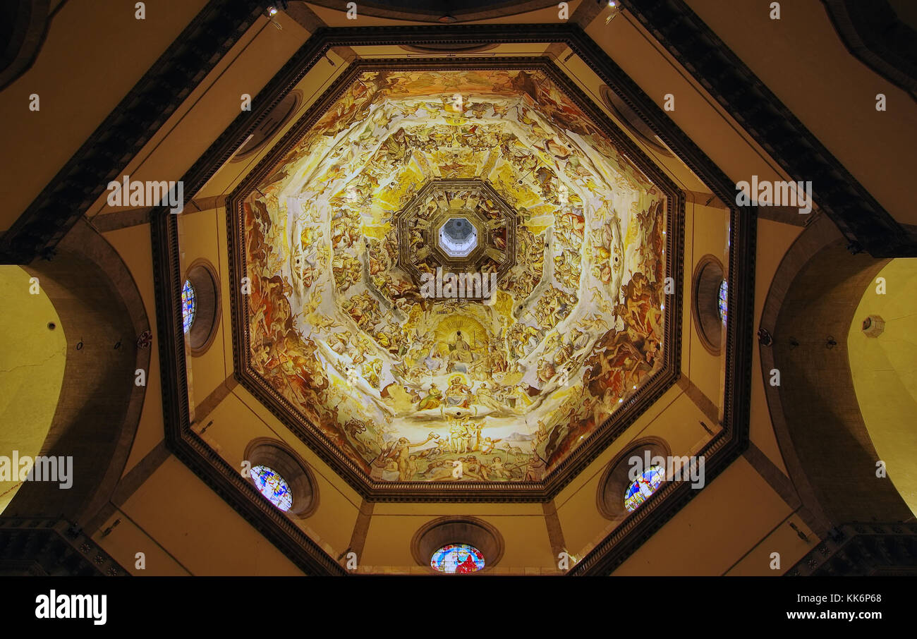 Affreschi della cupola del brunelleschi immagini e fotografie stock ad