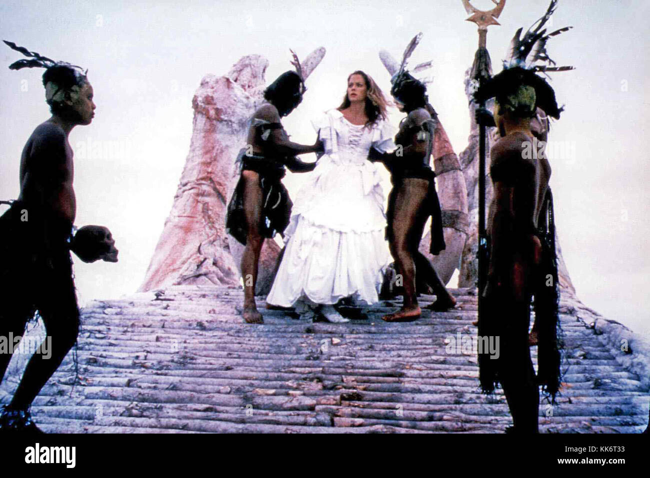 Insel der Piraten aka. Nate e Hayes, USA 1983 Regie: Ferdinand Fairfax Darsteller: Jenny Seagrove Foto Stock