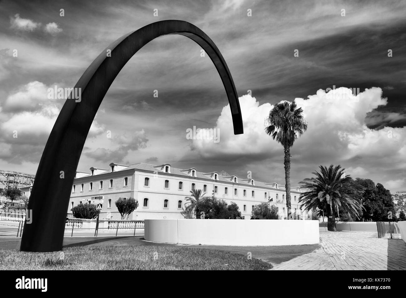 Università tecnica ( vecchio ospedale militare ), città di Cartagena, Murcia, Spagna, Europa Foto Stock