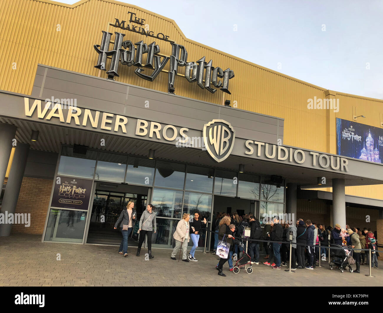 Harry potter world, warner bros studio tour, leavesden, Londra, Regno Unito. Foto Stock