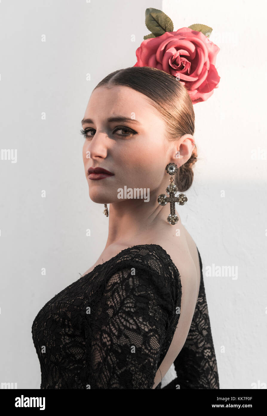 Abito Da Flamenco Lungo Per Donna – Gonna Spagnola Zingara A Strati, Perfetta Per Ballo, Feste E Costumi
