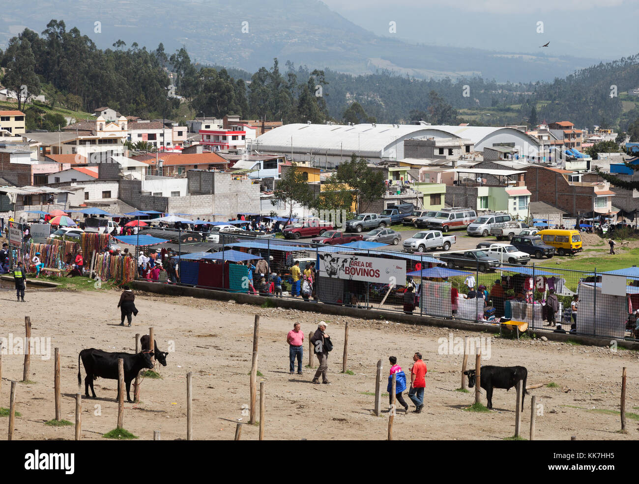 Otavalo, Otavalo, Ecuador, Sud America Foto Stock