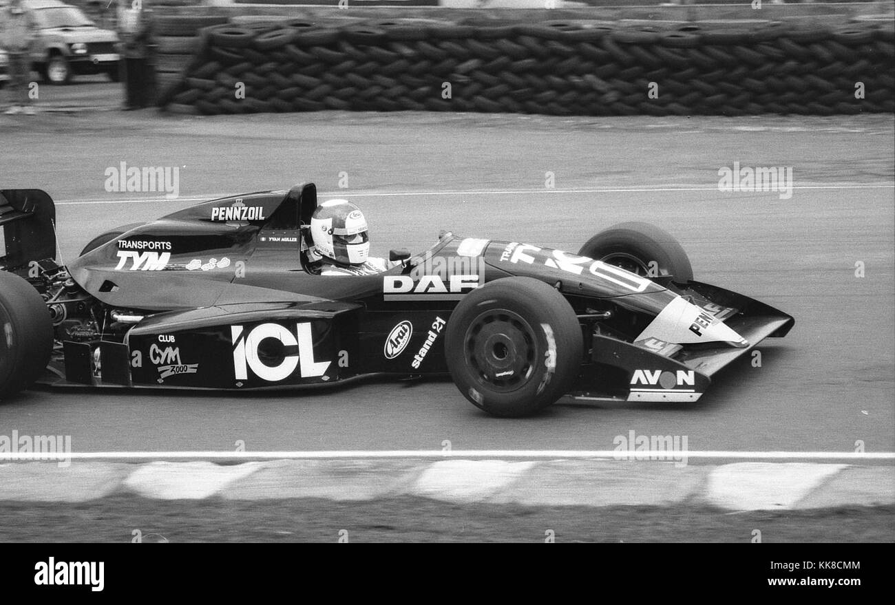 Yvan Muller, British Formula 2 prova di giornata, Oulton Park Aprile 1992 Foto Stock