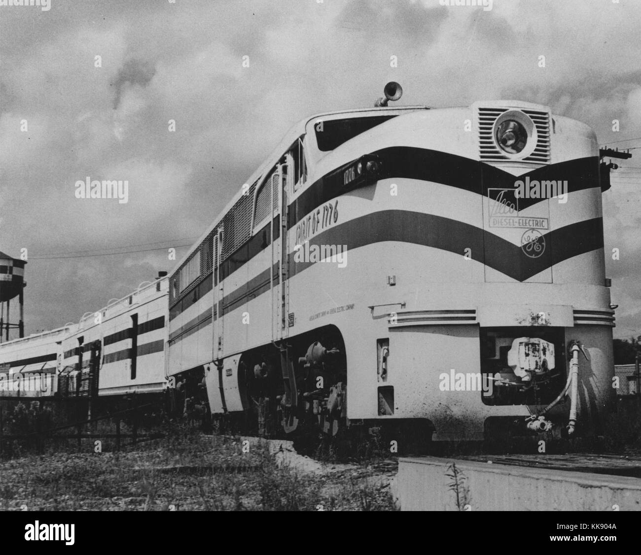 Fotografia della libertà il treno. Immagine cortesia archivi nazionali, 1950. Foto Stock