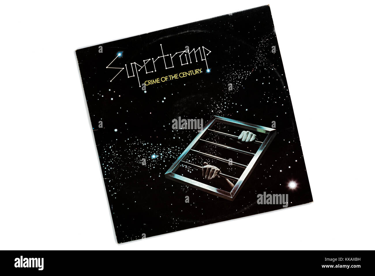 Supertramp, il crimine del secolo, copertina, 1974. Foto Stock