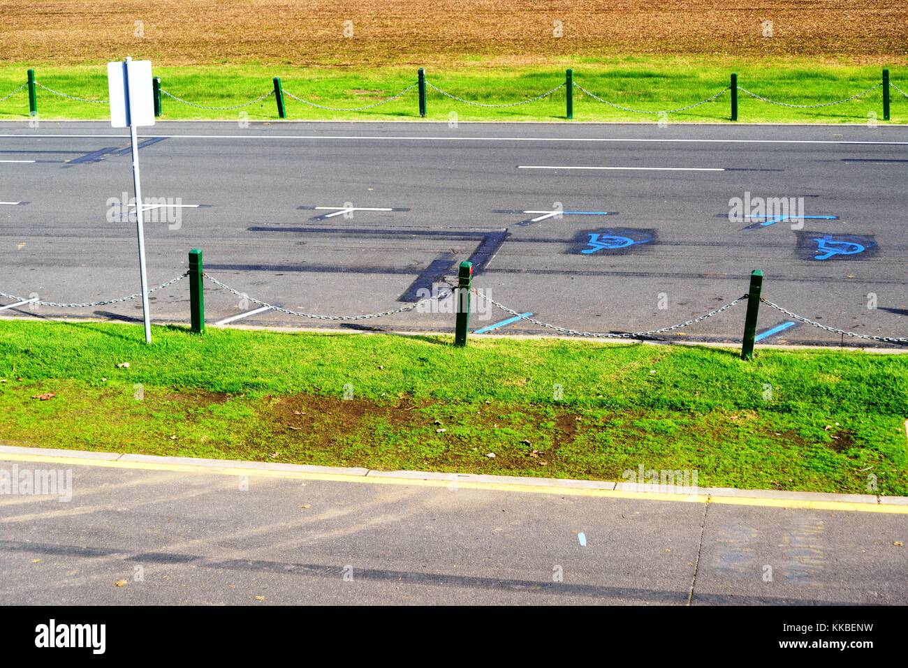Gara di formula 1 di via in Albert Park di Melbourne, Australia Foto Stock