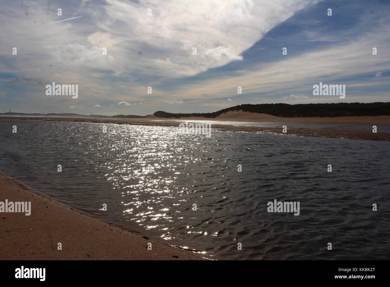 Druridge bay Foto Stock
