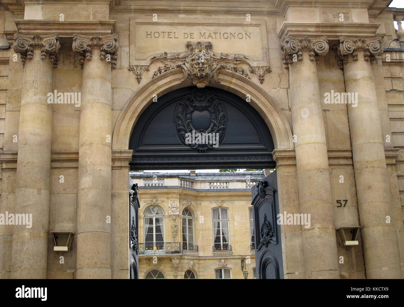 Giornate europee del Patrimonio, Ufficio del primo Ministro, Hotel de Matignon, Rive Gauche, Parigi, Francia, Europa Foto Stock