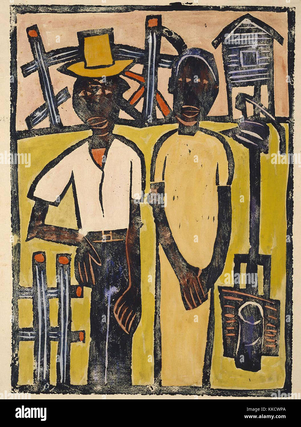 Azienda giovane a Ben, da William H. Johnson Foto Stock