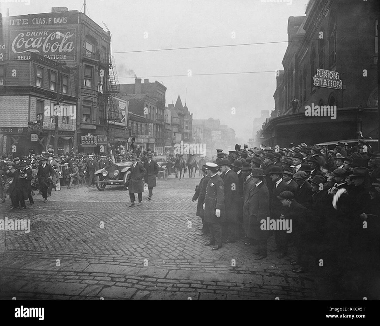 Roosevelt in Chicago, 1915 Foto Stock