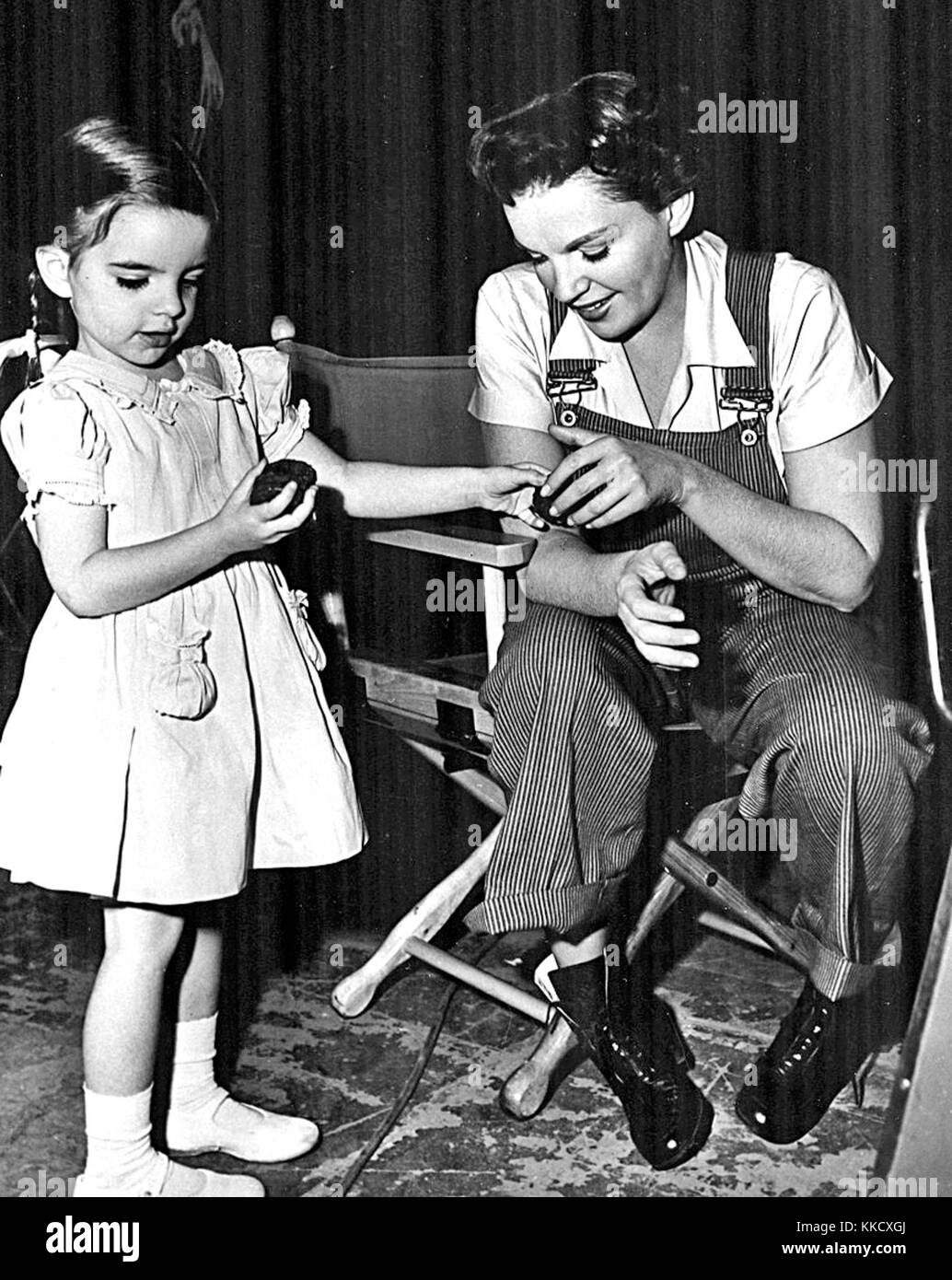 Garland e Liza Foto Stock