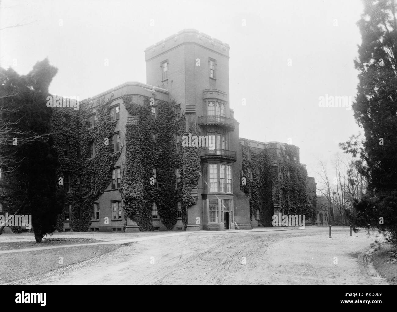 Edificio centrale a Saint Elizabeths, Nazionale Società foto, circa 1909-1932 Foto Stock