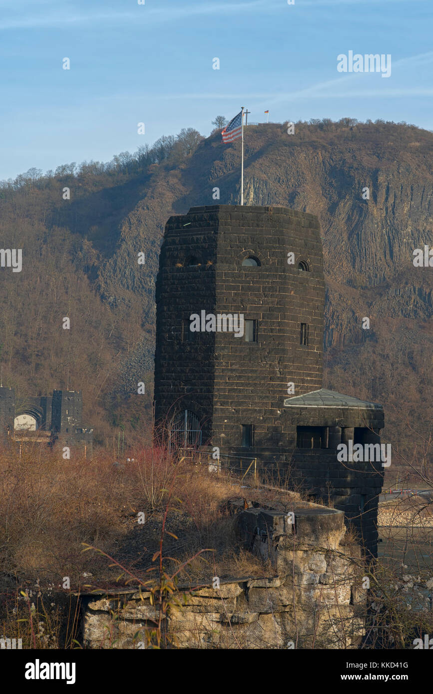 Ludendorff ponte di Remagen, Germania Foto Stock