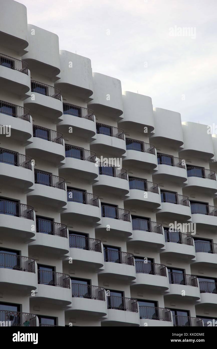 Dettaglio di un resort hotel in Asia Foto Stock