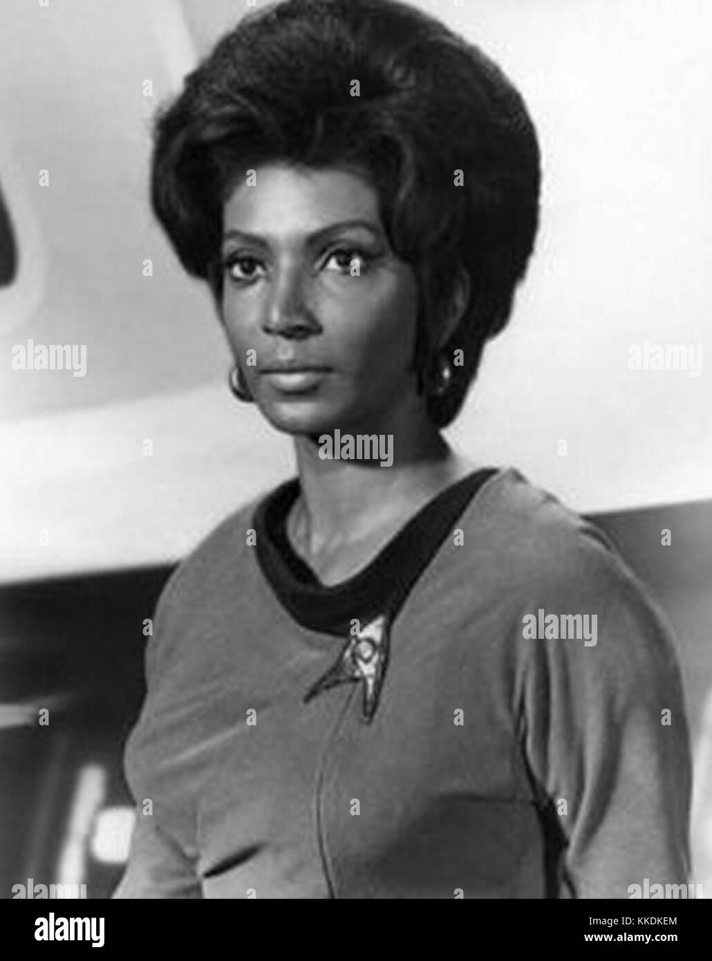 Nichelle Nichols Uhura Star Trek Foto Stock