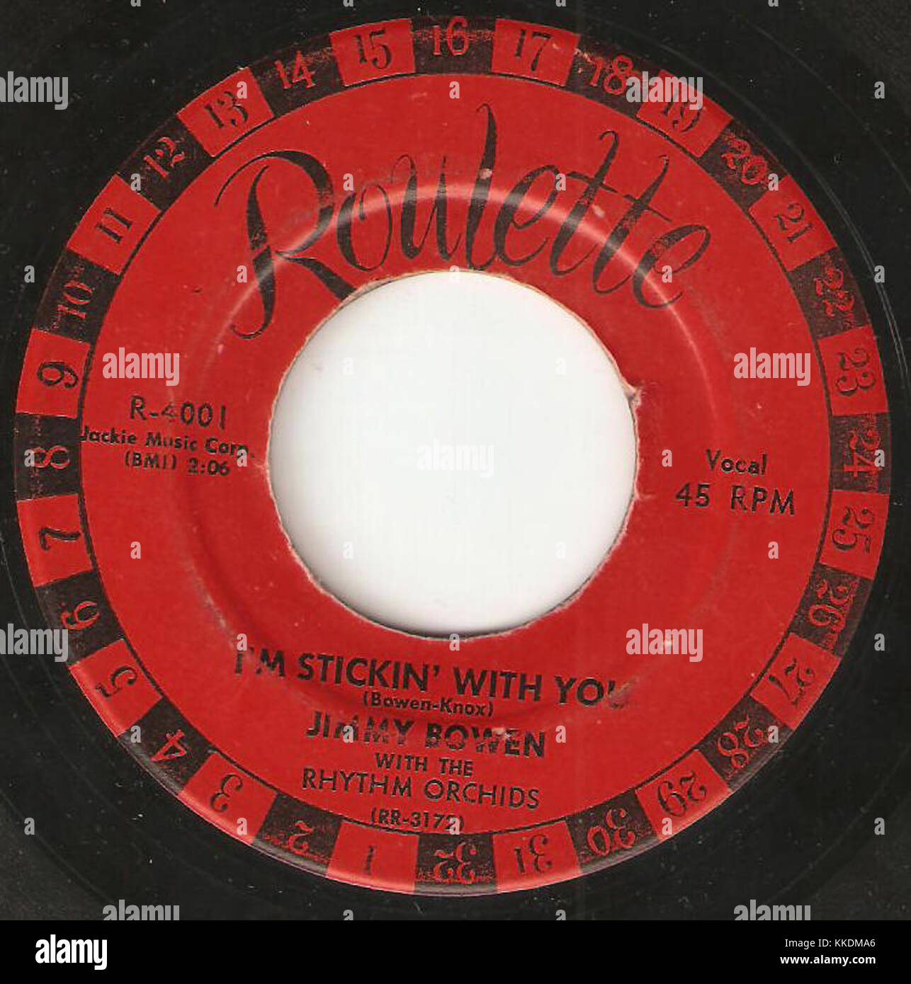 Roulette R-4001 - I'mStickin'WithYou Foto Stock Roulette R-4001 - I'mStickin'WithYou Foto Stock
