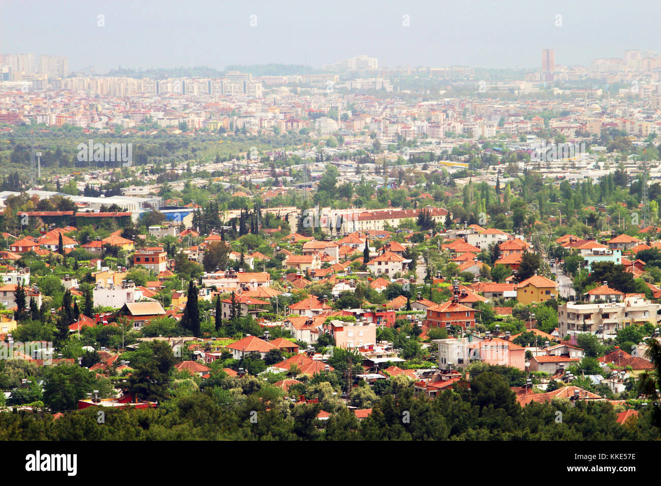 Parte moderna di Antalya, Turchia Foto Stock