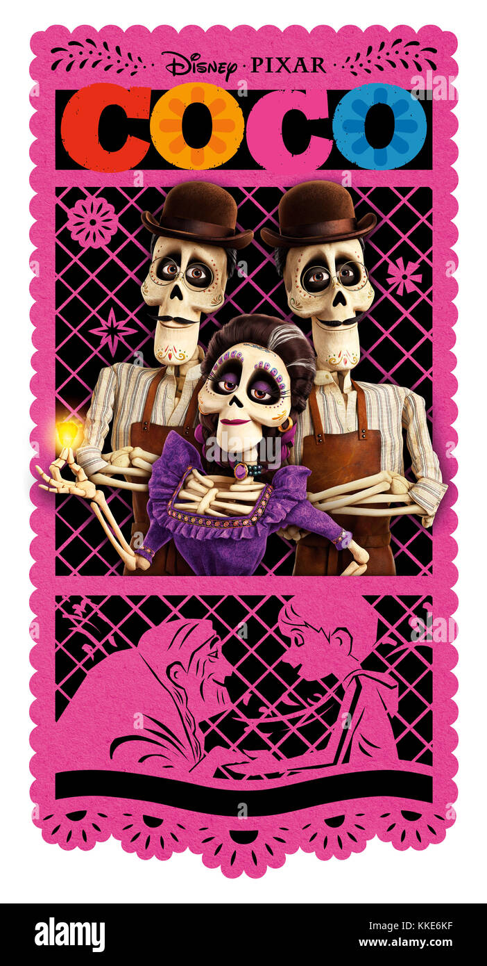 DATA di uscita: 21 novembre 2017 TITOLO: Coco CASA DI PRODUZIONE: Disney DIRECTOR: Lee Unkrich TRAMA: Aspirante musicista Miguel, di fronte al divieto ancestrale della sua famiglia sulla musica, entra nella Terra dei morti per risolvere il mistero. Protagonisti: Anthony Gonzalez come Miguel (voce). (Immagine Di Credito: © Disney/Entertainment Pictures) Foto Stock