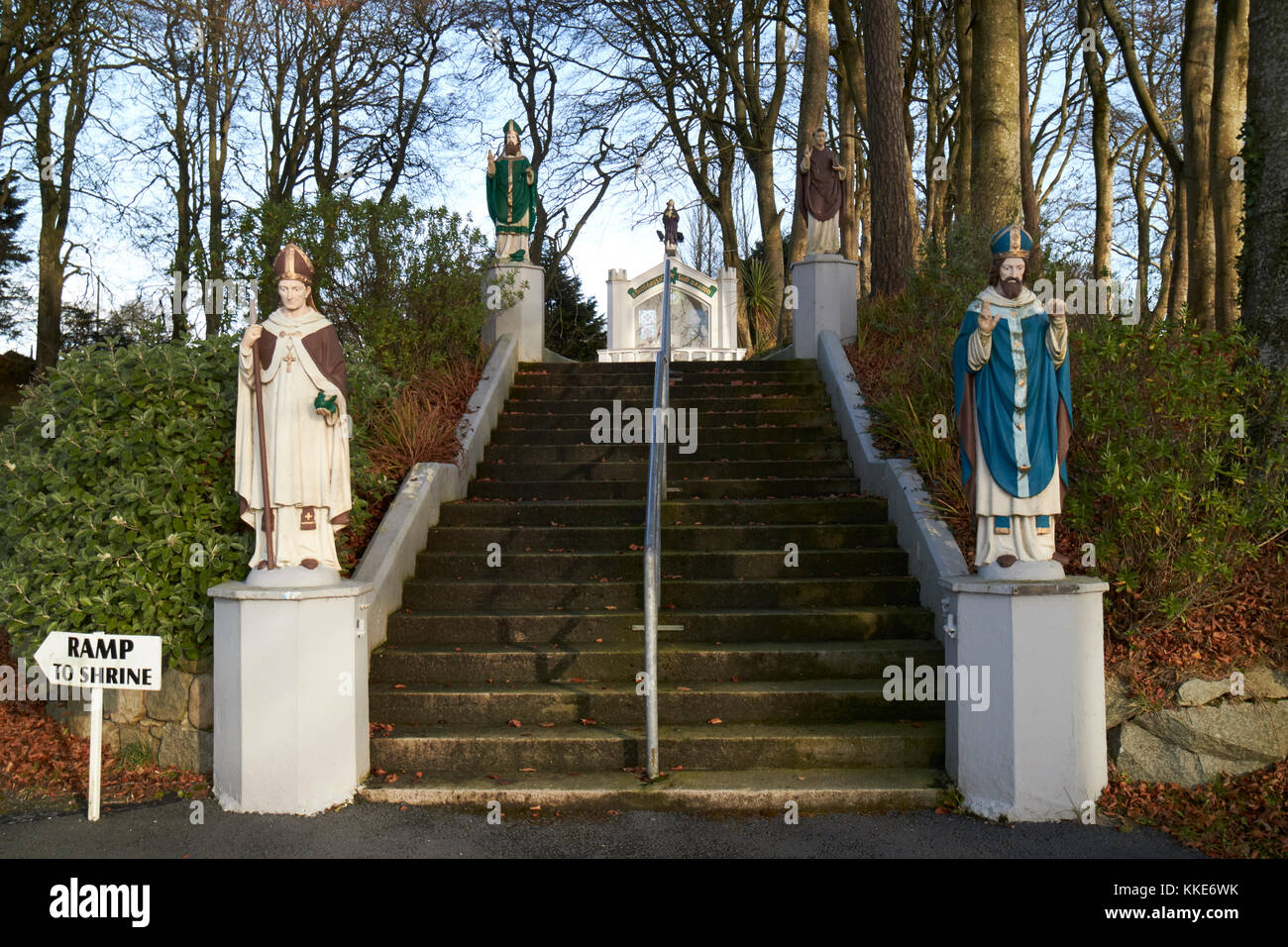 St brigids santuario County Louth Repubblica di Irlanda Foto Stock