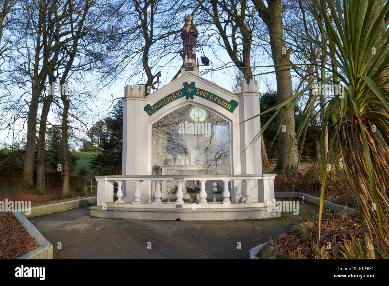 St brigids santuario County Louth Repubblica di Irlanda Foto Stock